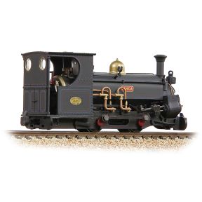 Bachmann 391-127 OO-9 Main Line Hunslet 0-4-0ST 'Linda' Penrhyn Quarry Lined Black Late Weathered