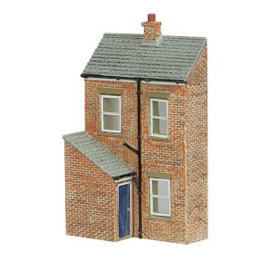 Bachmann 42-0217B N Gauge Low Relief Rear Of Terrace Right Hand Blue Door