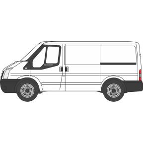 Oxford Diecast 43FT036 O Gauge Ford Transit MkV Frozen White