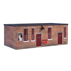 Bachmann 44-0054R OO Gauge Depot Mess Room and Toilet Red Doors