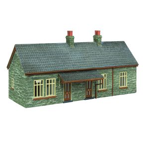 Bachmann 44-0194B OO-9 Narrow Gauge Station Cottages Brown