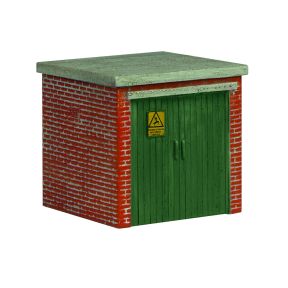 Bachmann 44-0543A OO Gauge Small Substation Green