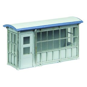 Bachmann 44-0545 OO Gauge Metal Platform Shelter Blue