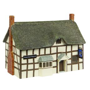 Bachmann 44-1002C OO Gauge Thatched Tavern Brown And Cream