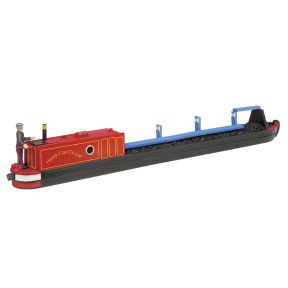 Bachmann 44-1017 OO Gauge Coal Barge Red