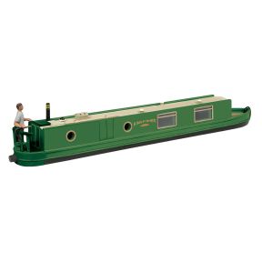 Bachmann 44-1018A OO Gauge Narrow Boat Apple Green