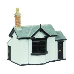 Bachmann 44-1023W OO Gauge Toll Office White & Black