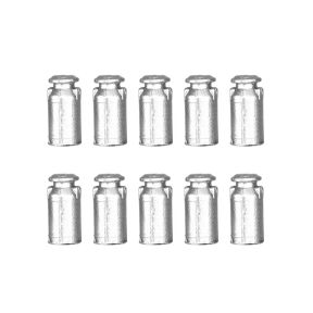 Bachmann 44-521 OO Gauge Pack Of 10 Milk Churns