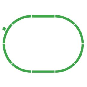 Bachmann 44-910 OO Gauge Lucsmore Vale Track Pack No. 1