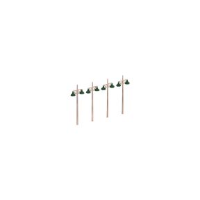 Ratio 454 OO Gauge Concrete Lamps Plastic Kit