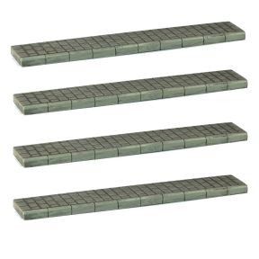 Bachmann 47-563 O Gauge Straight Pavements (x4)