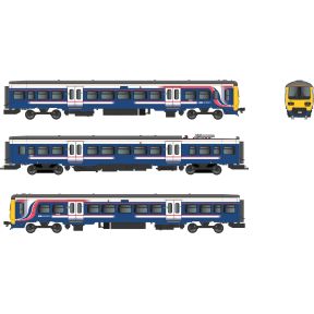 Dapol 4D-323-004S OO Gauge Class 323 3 Car EMU First North Western Barbie Northern Branding DCC Sound Fitted