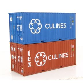 Dapol 4F-028-172 OO Gauge Twin Pack 20t Containers Culines 190334 2/ TBGU 350365 8