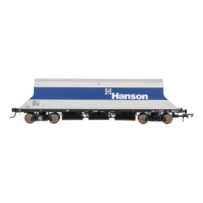 Dapol 4F-081-004 OO Gauge PDS JHA Bogie Hopper End Hanson Blue And Grey 17922