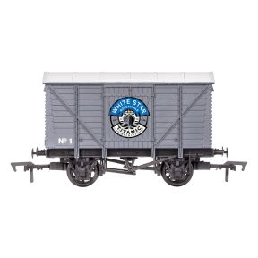 Dapol 4F-012-079 OO Gauge 12 Ton Ventilated Van Titanic Brewery White Star Golden Ale