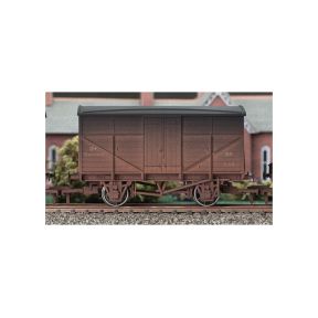 Dapol 4F-015-004 OO Gauge GW 8 Ton Fruit Mex Van BR Bauxite B8333347 Weathered