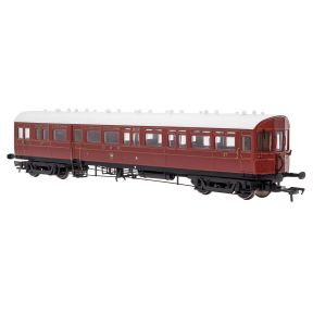 Dapol 4P-004-001 OO Gauge GW Autocoach No.37 GW Lined Crimson Lake