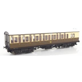 Dapol 4P-020-302 OO Gauge GWR Toplight Brake Third Coach GW Shirtbutton 3754