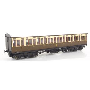 Dapol 4P-020-311 OO Gauge GWR Toplight Third Class Coach GW Shirtbutton 3907