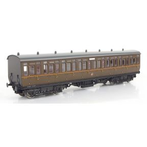 Dapol 4P-020-412 OO Gauge GWR Toplight Third Class Coach GW Brown 3910