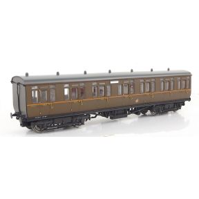 Dapol 4P-020-422 OO Gauge GWR Toplight Composite Coach GW Brown 7910