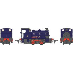 Dapol 4S-024-014 OO Gauge Hawthorn Leslie 0-4-0 25 NCB Dark Blue