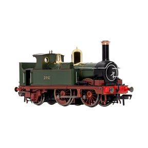 Dapol 4S-517-001 OO Gauge GW 517 0-4-2 Tank 202 GW Lined Green Red Frames Open Cab DCC Sound Fitted