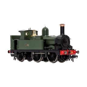 Dapol 4S-517-003 OO Gauge GW 517 0-4-2 Tank 1158 GW Green Open Cab