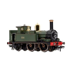 Dapol 4S-517-006S OO Gauge GW 517 0-4-2 Tank 539 GW Green Black Frames G W DCC Sound Fitted