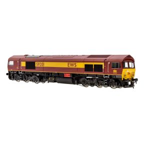 Dapol 4D-005-005SSM OO Gauge Class 59 59201 'Vale Of York' EWS DCC Sound And Smoke