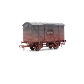 Dapol 4F-012-066 OO Gauge 12 Ton Ventilated Van Bellfield Brewery Eightly Shilling Weathered