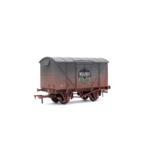 Dapol 4F-012-068 OO Gauge 12 Ton Ventilated Van Bellfield Brewery Scottish Cider Weathered
