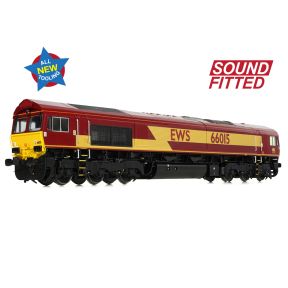 Bachmann 50-000SF OO Gauge Class 66/0 66015 EWS DCC Sound Fitted