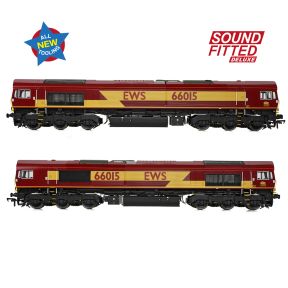 Bachmann 50-000SFX OO Gauge Class 66/0 66015 EWS DCC Sound Fitted Deluxe