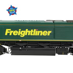 Bachmann 50-002 OO Gauge Class 66/6 66606 Freightliner Green