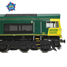 Bachmann 50-002 OO Gauge Class 66/6 66606 Freightliner Green