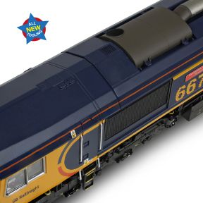 Bachmann 50-003 OO Gauge Class 66/7 66761 'Wensleydale Railway Association' GBRf Europorte