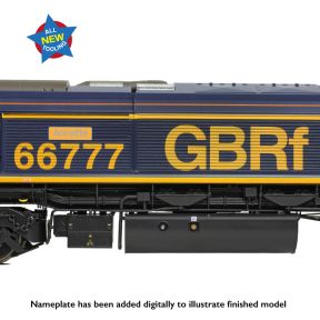 Bachmann 50-003A OO Gauge Class 66/7 66777 'Annette' GBRf Europorte