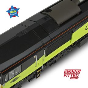 Bachmann 50-004ASFX OO Gauge Class 66/8 66850 'David Maidment OBE' Colas Rail Freight DCC Sound Fitted Deluxe