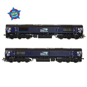 Bachmann 50-009 OO Gauge Class 66/3 66304 DRS Compass Small Logo