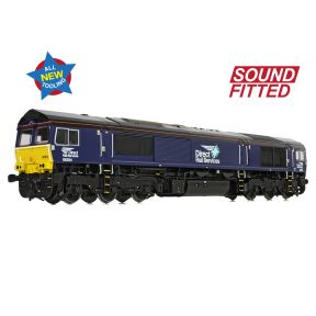Bachmann 50-009SF OO Gauge Class 66/3 66304 DRS Compass Small Logo DCC Sound Fitted