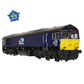 Bachmann 50-010 OO Gauge Class 66/4 66422 'Max Joule 1958-1999' DRS Compass Small Logo