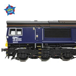 Bachmann 50-010 OO Gauge Class 66/4 66422 'Max Joule 1958-1999' DRS Compass Small Logo