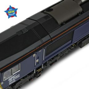 Bachmann 50-010 OO Gauge Class 66/4 66422 'Max Joule 1958-1999' DRS Compass Small Logo