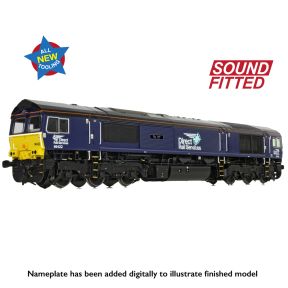 Bachmann 50-010SF OO Gauge Class 66/4 66422 'Max Joule 1958-1999' DRS Compass Small Logo DCC Sound Fitted