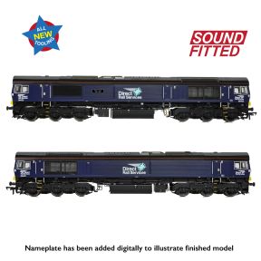 Bachmann 50-010SF OO Gauge Class 66/4 66422 'Max Joule 1958-1999' DRS Compass Small Logo DCC Sound Fitted