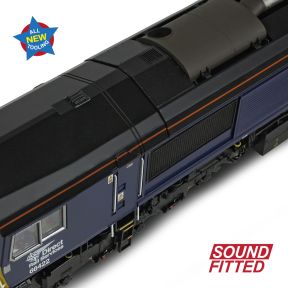 Bachmann 50-010SF OO Gauge Class 66/4 66422 'Max Joule 1958-1999' DRS Compass Small Logo DCC Sound Fitted