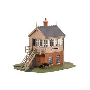 Ratio 500 OO Gauge GWR Signal Box Plastic Kit