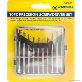 Marksman 54005C 10 Piece Precision Screwdriver