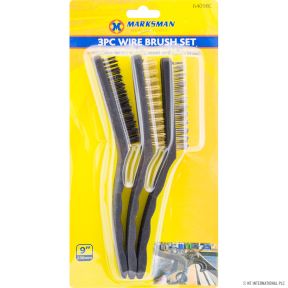 Marksman 64098C Pack Of 3 9 Inch Wire Brushes